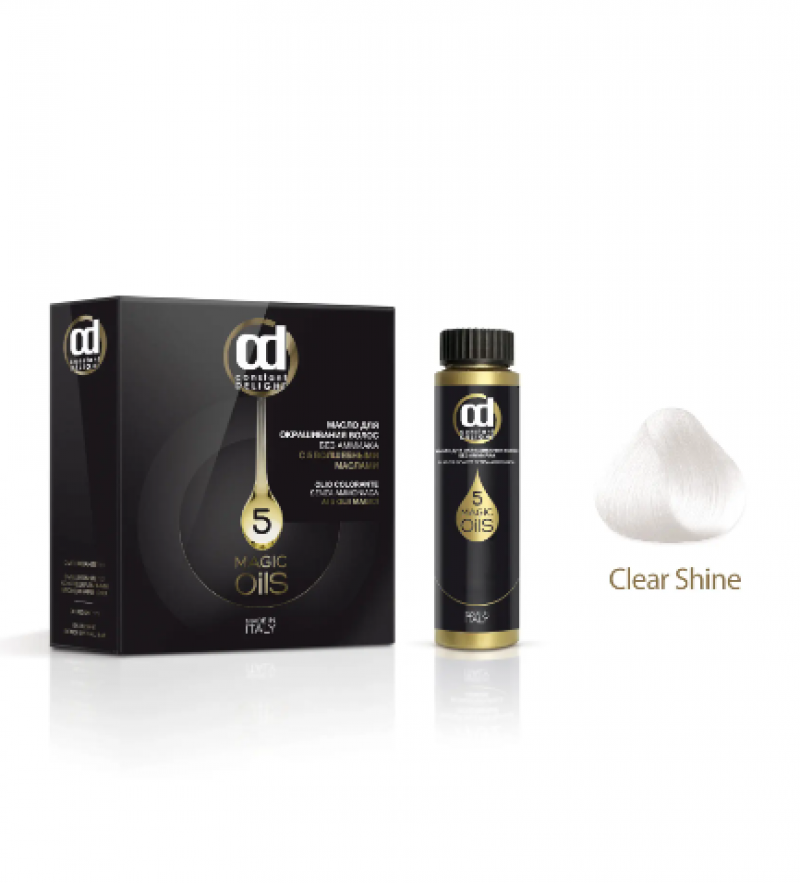 Constant Delight/ Констант Делайт Краска Olio-Colorante ПРОЗРАЧНЫЙ БЛЕСК, 50 мл стойкая, без аммиака