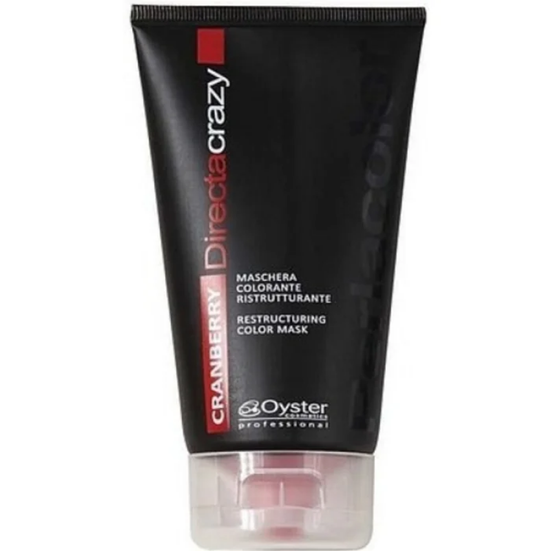 OYSTER/ Ойстер Тонирующая маска DIRECTA CRAZY RESTRUCTURING COLOR MASK 150 мл, Клюква