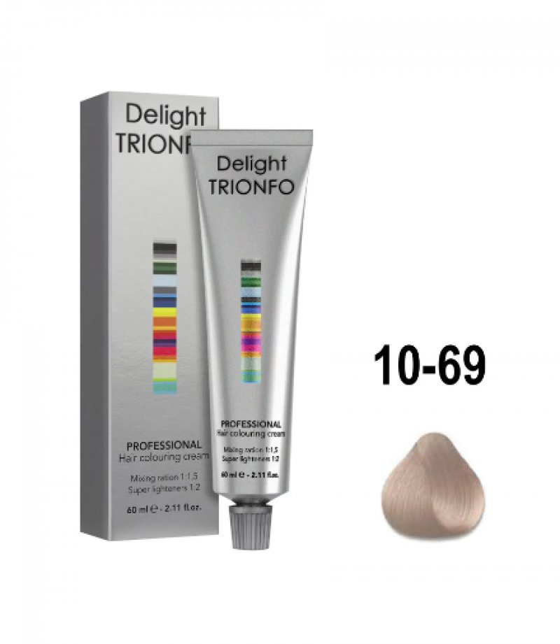 Constant Delight Крем-краска Delight TRIONFO 10-69 Светлый блондин шоколадно-фиолетовый 60 мл