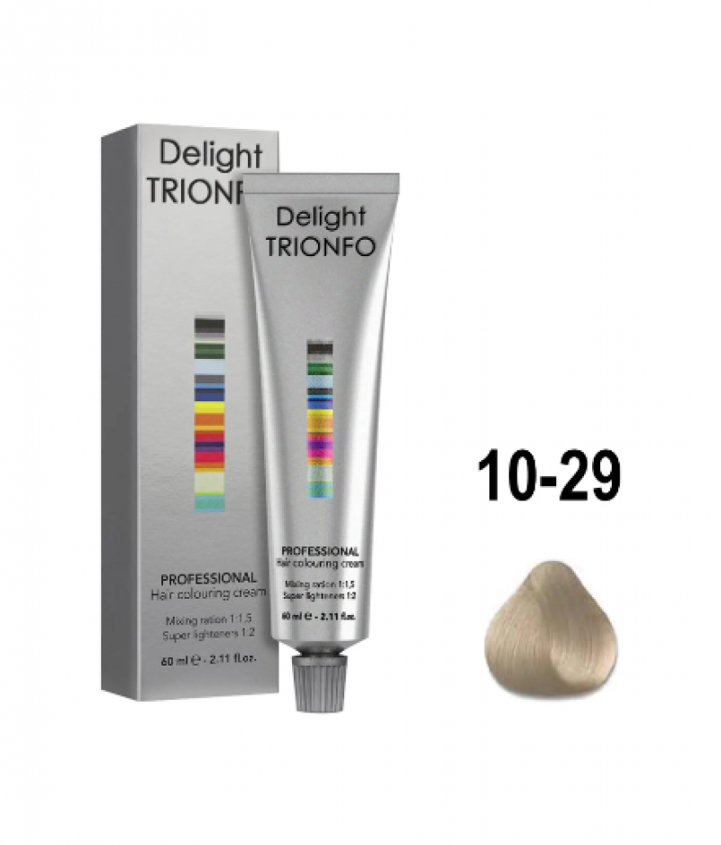 Constant Delight Крем-краска Delight TRIONFO 10-29 Светлый блондин пепельно-фиолетовый 60 мл