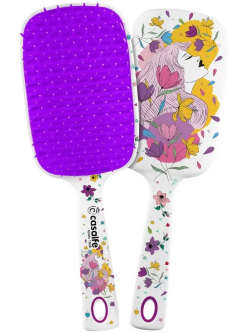 Расческа для волнистых волос Casalfe DETANGLE PADDLE XL ELLAS (Кейс)