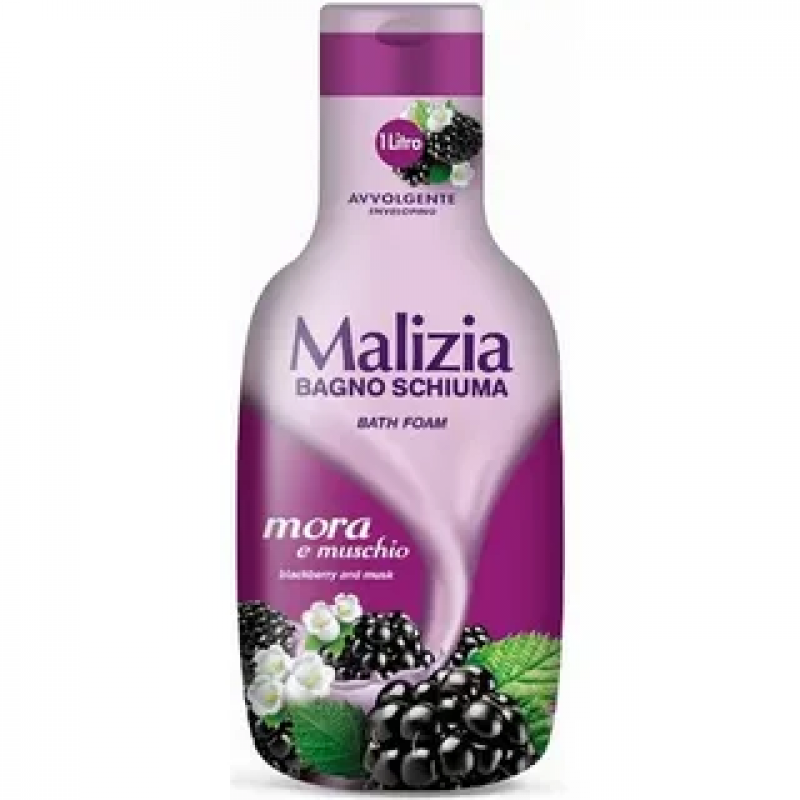 Пена для ванны Musk and blackberry MALIZIA, 300 мл