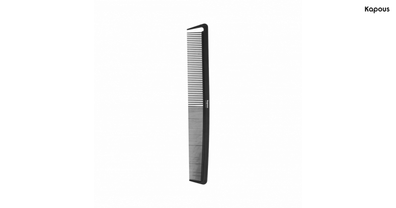 2448 Расческа парикмахерская Carbon fiber 226*30 мм Kapous