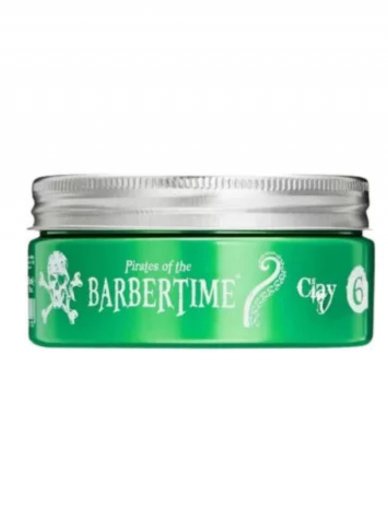 Помада для укладки волос Barbertime Clay матовая 150 мл