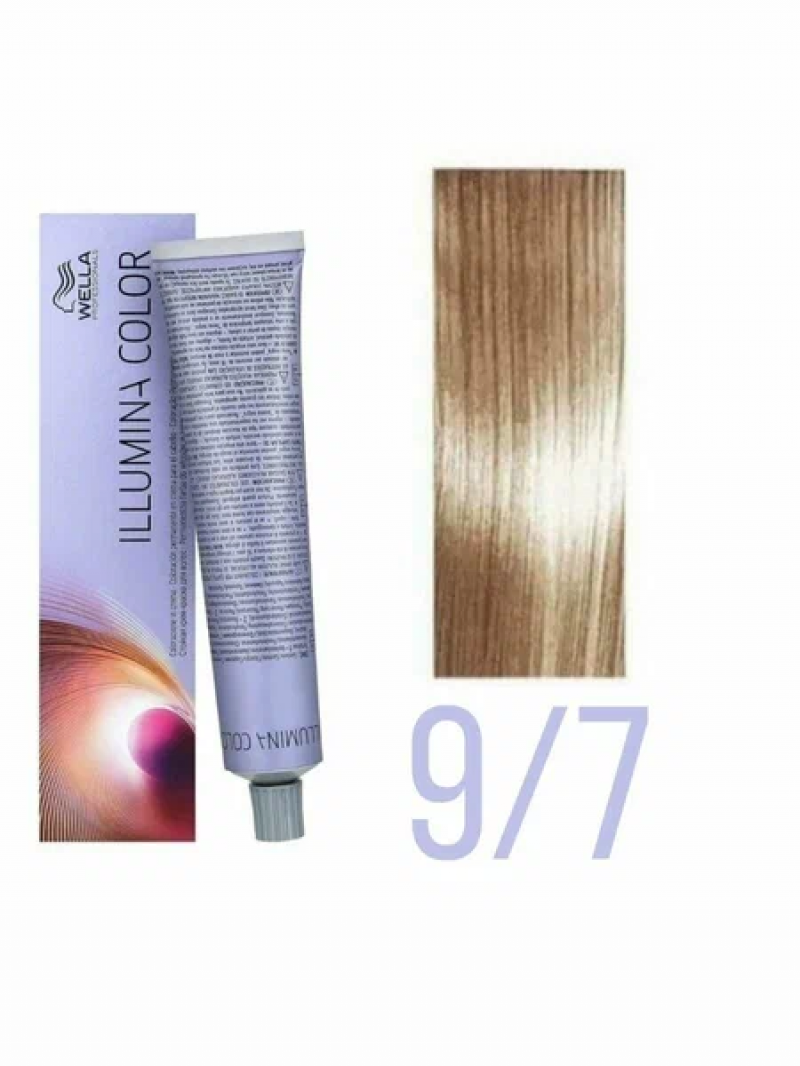 Illumina 9/7 lichtblond/braun 60ml Illum Крем-краска для волос