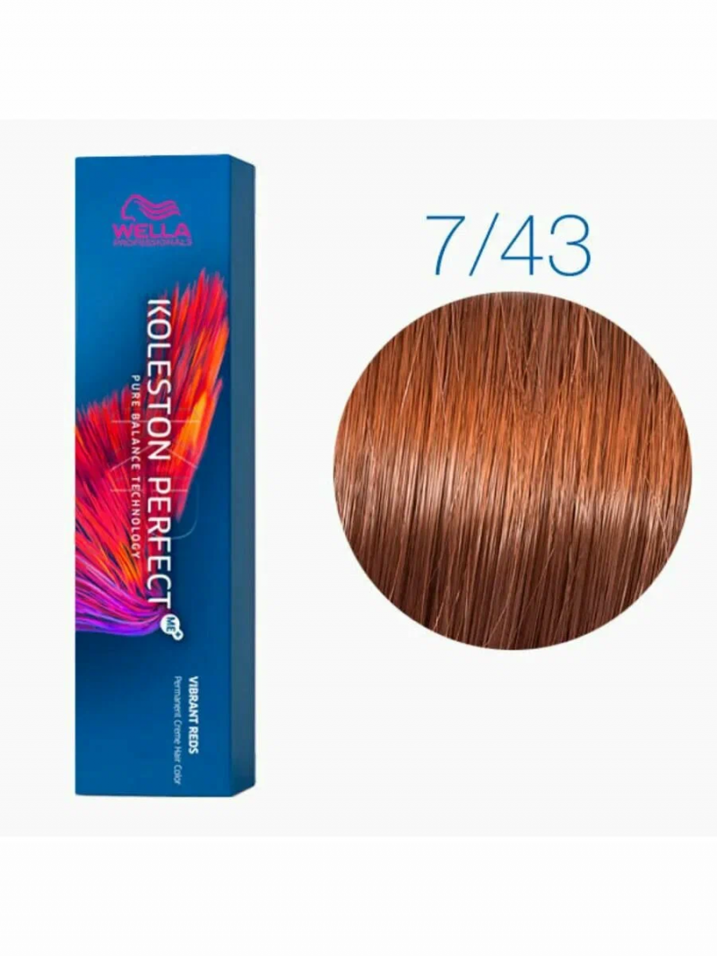 7/43 Wella Велла Колестон Перфект краска для волос (стойкая) (Koleston Perfect), 60мл