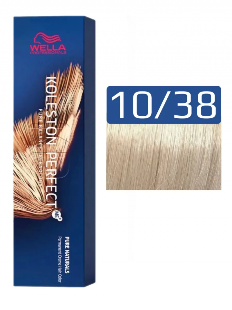 10/38 Колестон Перфект краска для волос (стойкая) (Koleston Perfect), 60мл Wella Велла