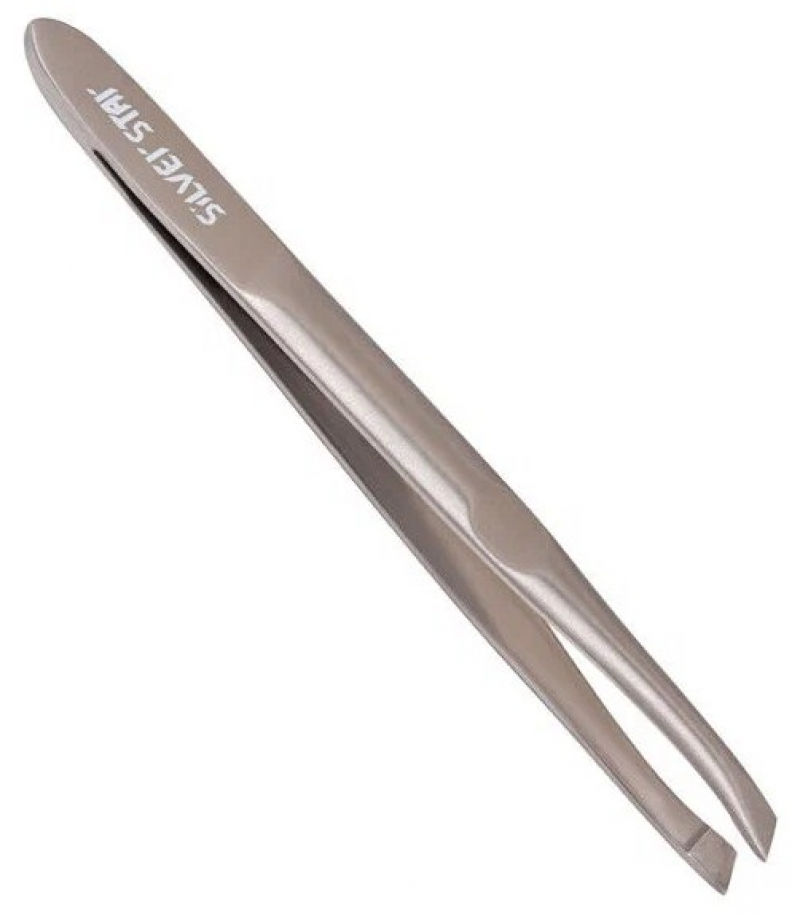 АТ 9963,Silver Star Сильвер Стар пинцет, косой