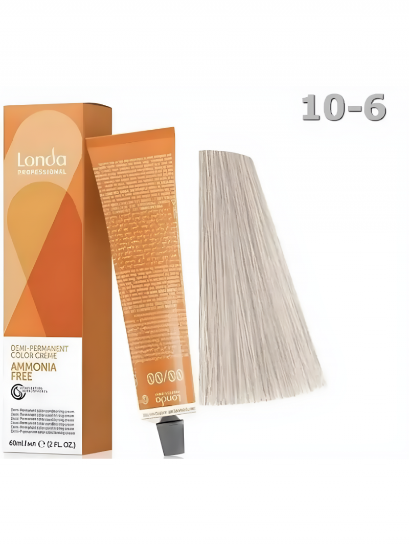 Londa/ Лонда Интенсивное тонирование волос Londacolor 10/6 Яркий блонд фиолетовый, 60мл