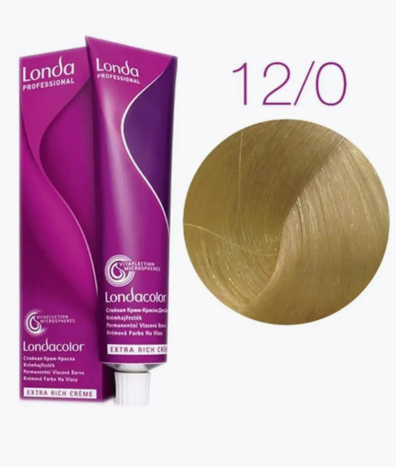 Londa/ Лонда 12/0 Londakolor стойкая крем-краска для волос со специальными микросферами 60мл