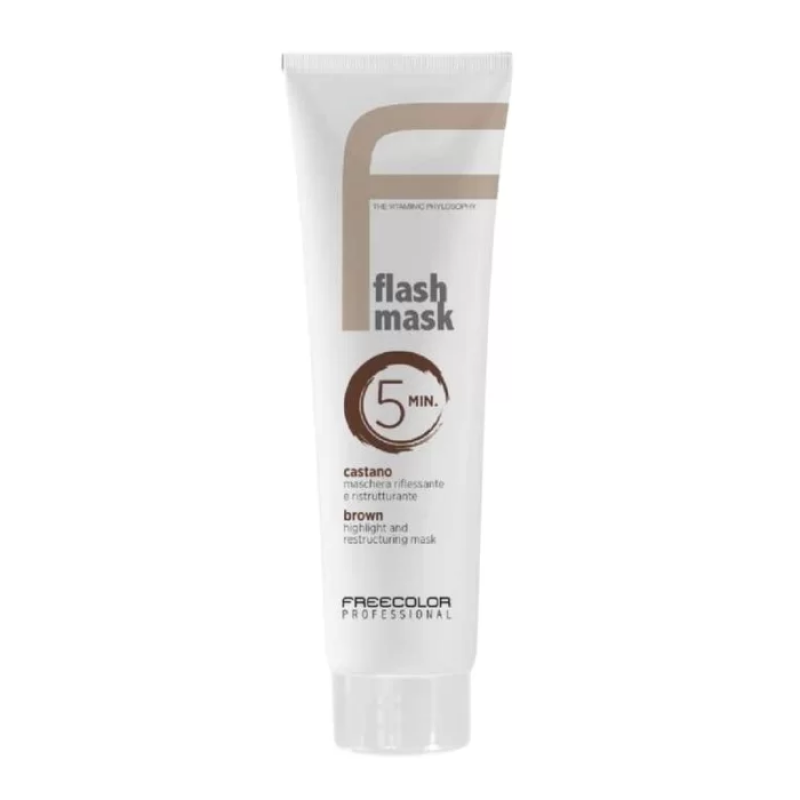 Оттеночная восстанавливающая маска FLASH MASK тон CASTANO SCURO/DARK BROWN (темно-коричневый) 150мл