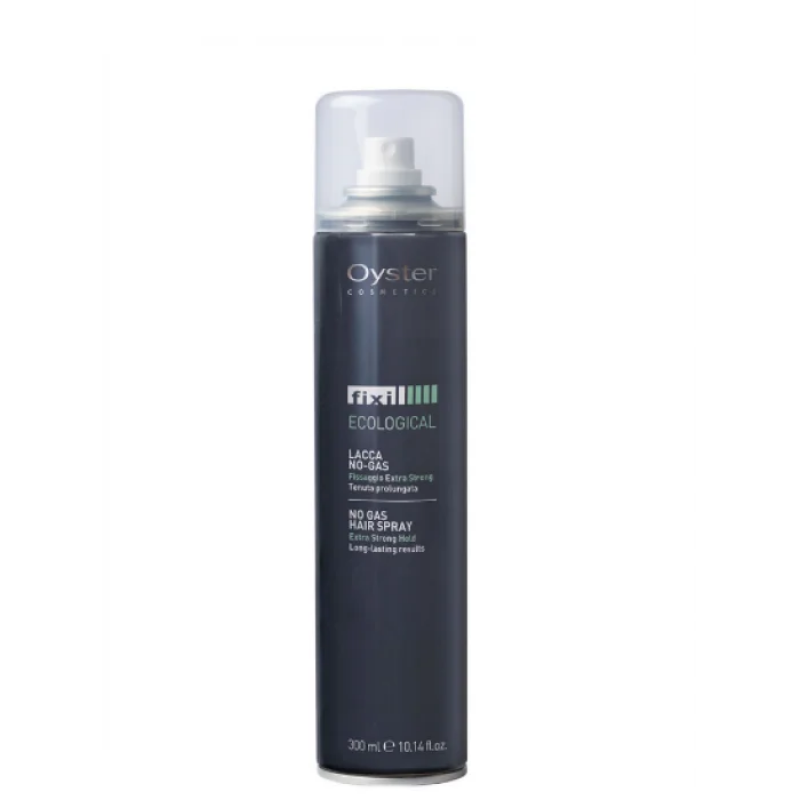 Oyster/Ойстер ЭКОЛОГИЧЕСКИЙ ЛАК ДЛЯ ВОЛОС БЕЗ ГАЗА FIXI ECOLOGICAL NO GAS HAIR SPRAY EXTRA STRONG 300 мл