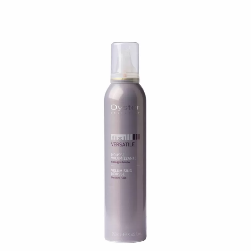 Oyster/Ойстер Мусс для создания объёма волос средней фиксации Oyster Cosmetics Fixi Versatile Volumising Mousse Medium Hold 250 мл