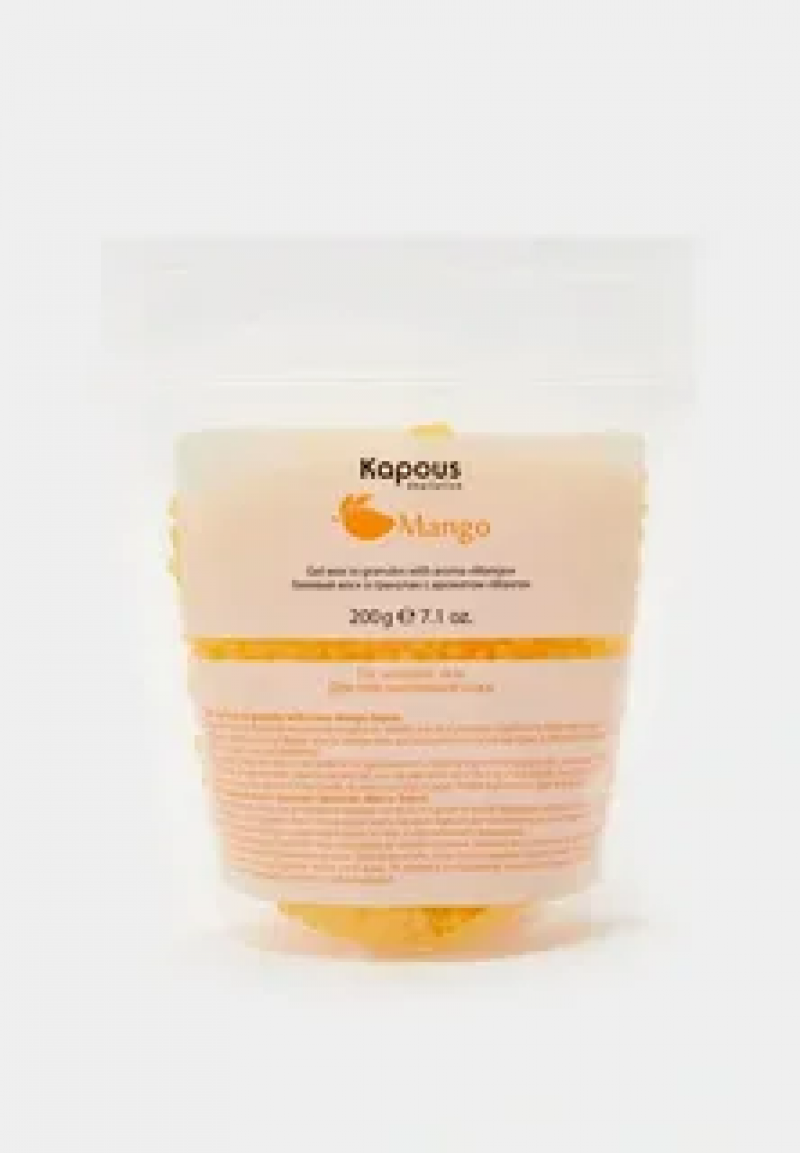 Гелевый воск в гранулах с ароматом Манго Kapous, 200 г