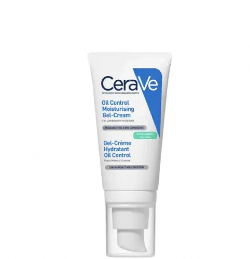 Cerave Гель-крем увлажняющий для жирной и комбинированной кожи лица 52 мл