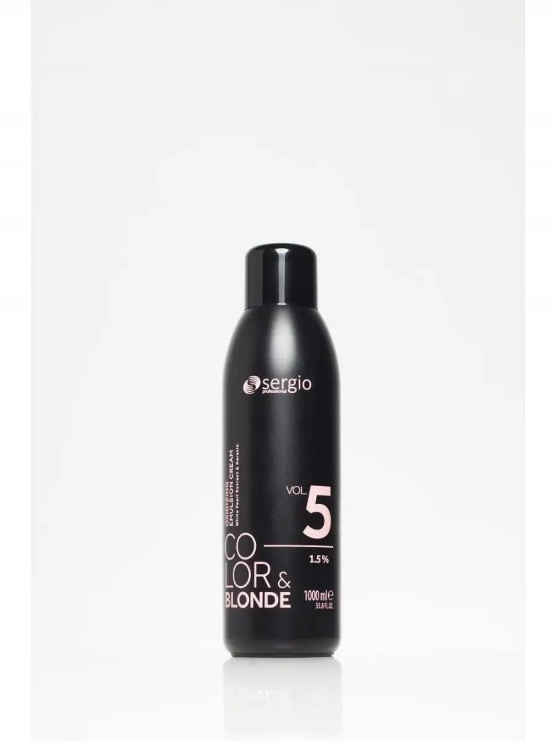 Sergio Professional Крем-окислитель 1.5% COLOR&BLONDE (5vol) 1000мл