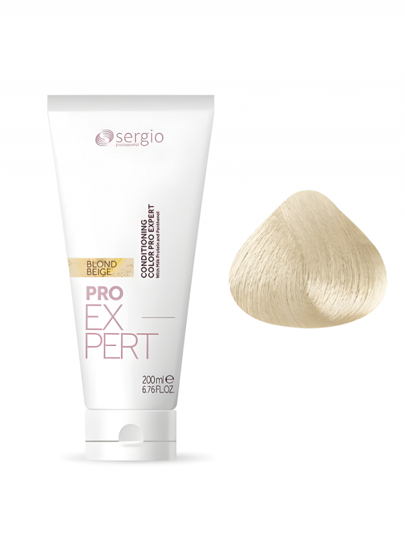 Sergio Professional Оттеночный кондиционер PRO EXPERT БЕЖЕВЫЙ БЛОНД, 200 мл