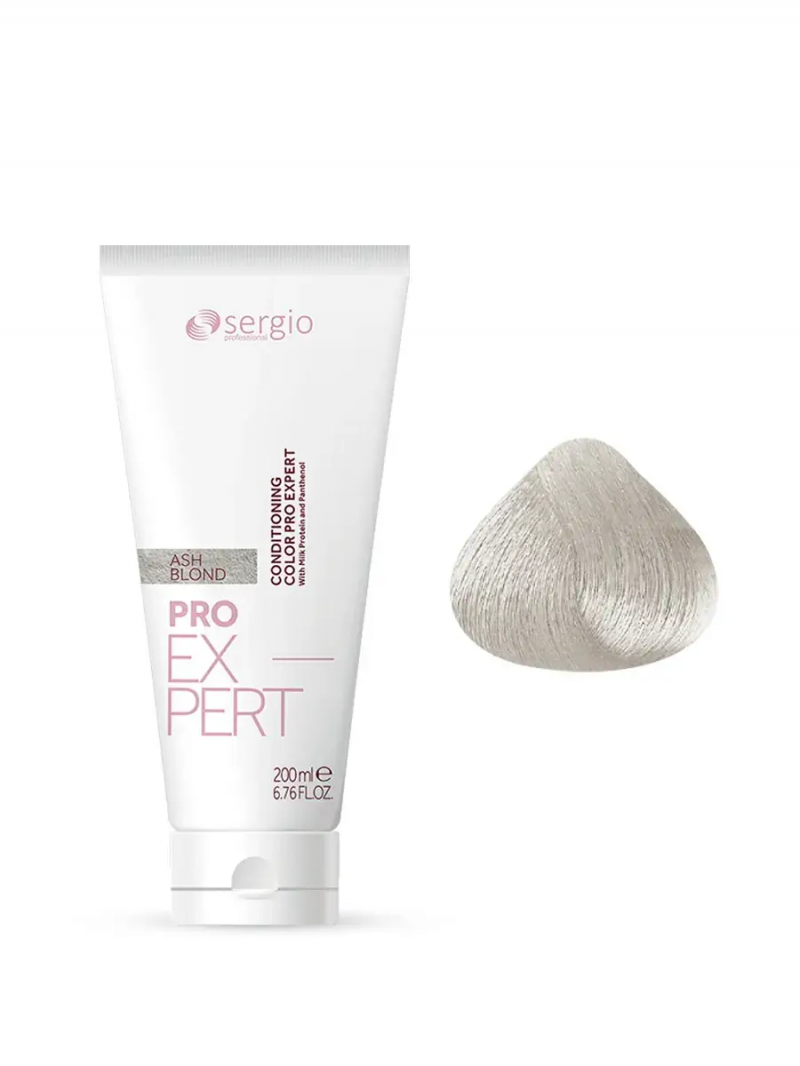 PRO EXPERT Оттеночный кондиционер ПЕПЕЛЬНЫЙ БЛОНД 200 мл sergio professional