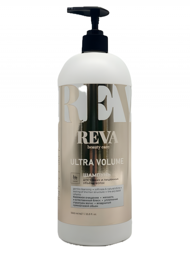 REVA BEAUTY СARE Шампунь ULTRA VOLUME, для объёма волос, 1000 мл