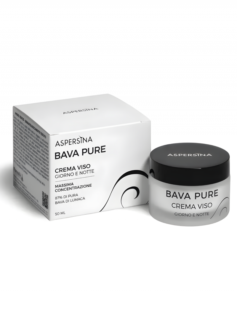 Pharmalife Research ASPERSINA BAVA PURE CREMA VISO Крем питательный с муцином улитки 87 % день ночь 50мл