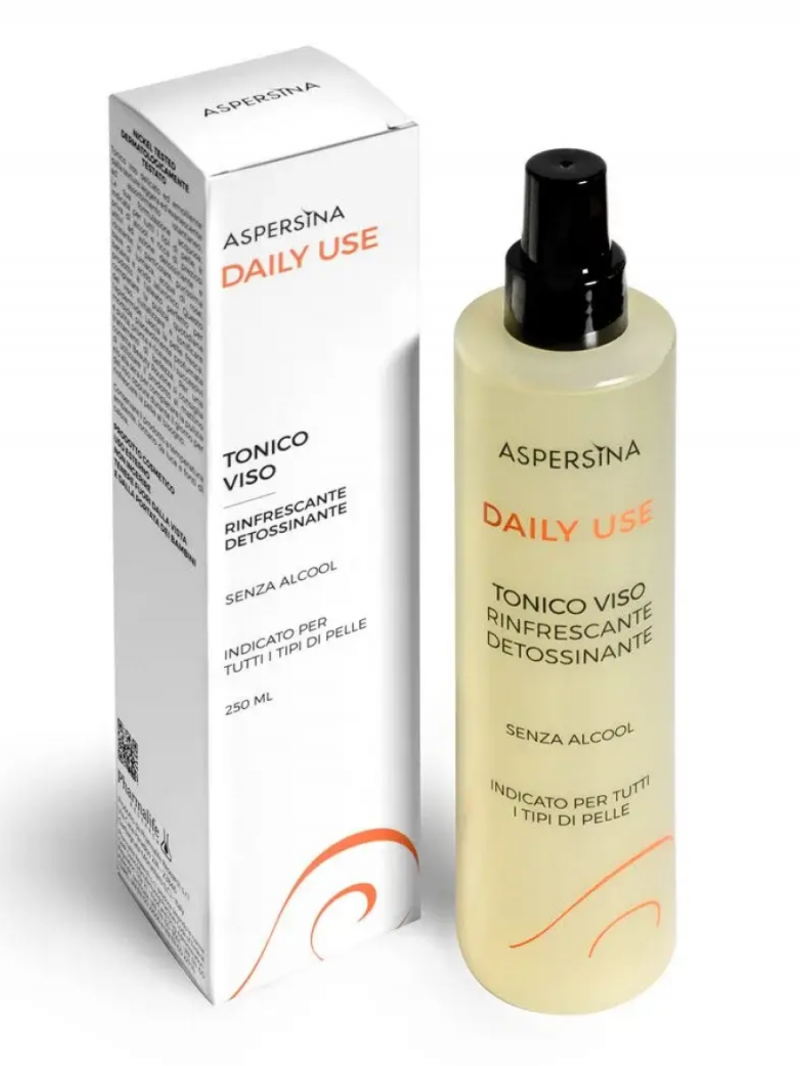 ASPERSINA DAILY USE TONICO VISO Увлажняющий тоник спрей без спирта для лица с муцином улитки и гиалуроновой кислотой 250мл
