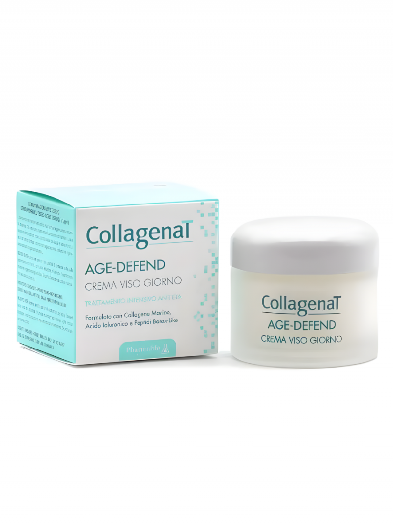 Pharmalife Research CollagenaT Age-Defend Crem Viso Day Face Крем антивозрастной дневной интенсивный анти-эйдж с морским коллагеном, гиалуроновой кислотой и ботокс пептидами 50мл