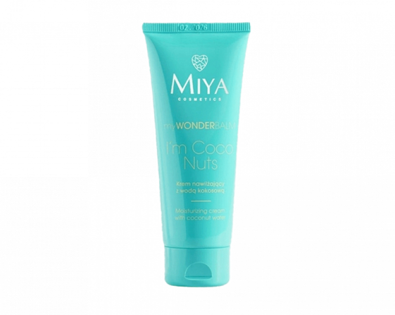 MIYA Мия myWONDERBALM I'm coco nuts Увлажняющий крем с кокосовой водой, 75 мл