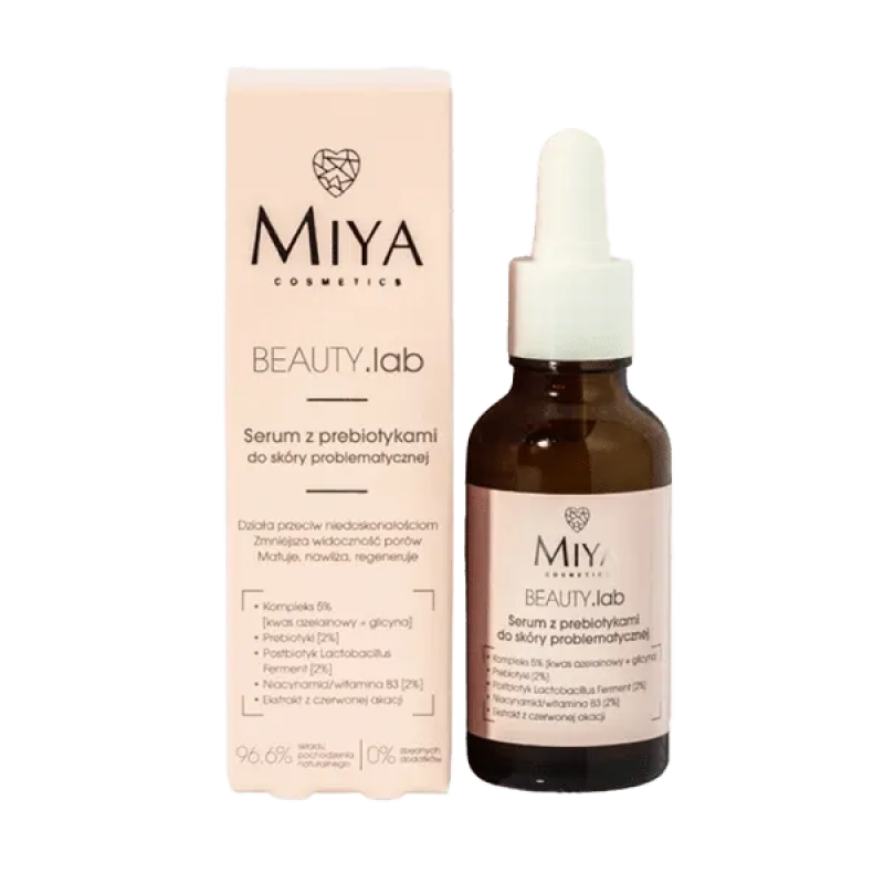 MIYA Мия BEAUTY.lab Сыворотка с пребиотиками для проблемной кожи, 30 мл