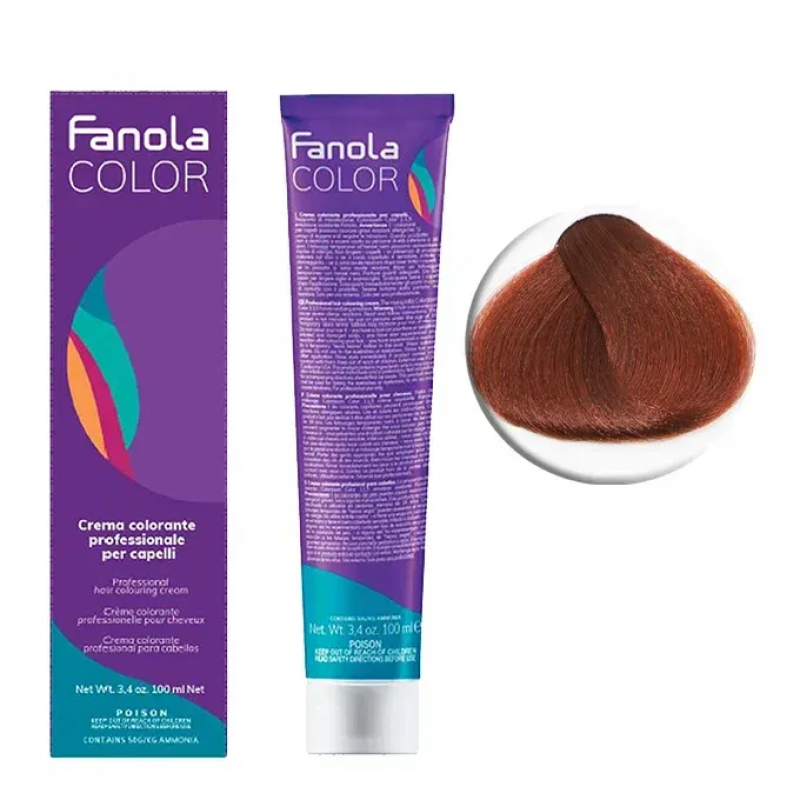 7.4 Fanola Фанола Крем-краска для волос 100 мл.
