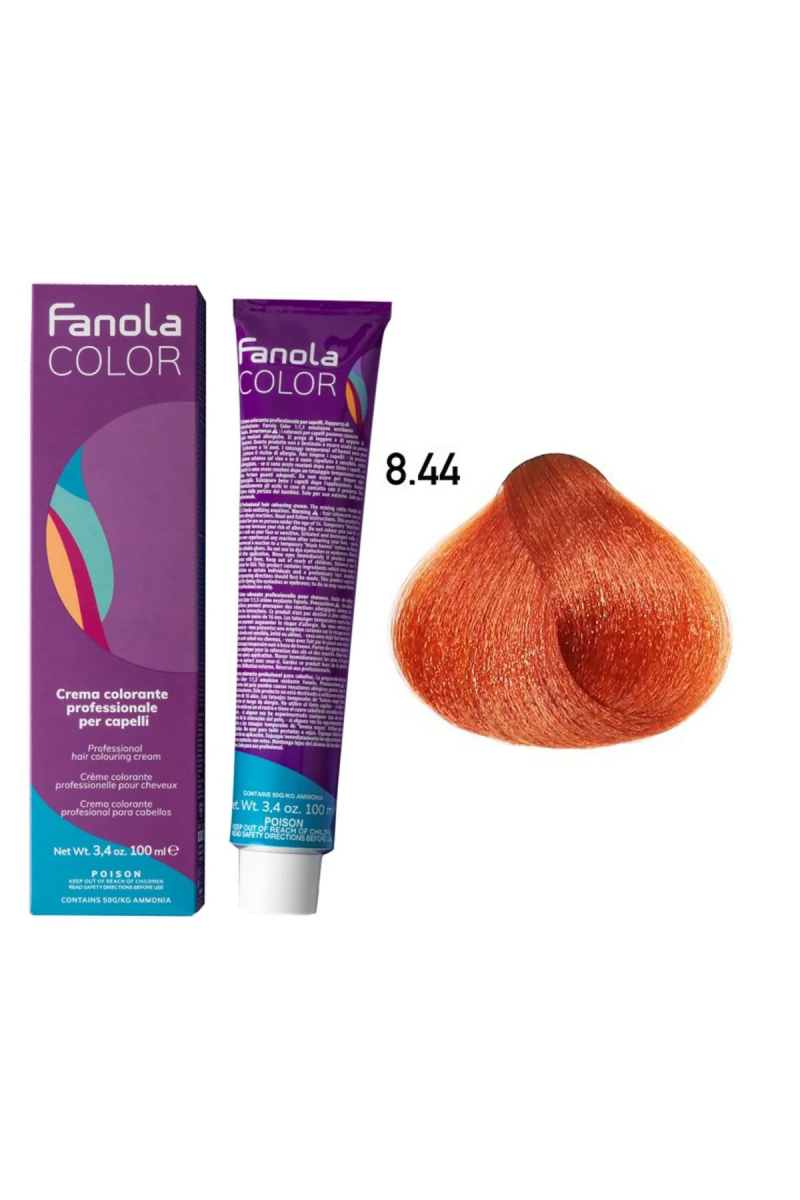8.44 Fanola Фанола Крем-краска для волос 100 мл.