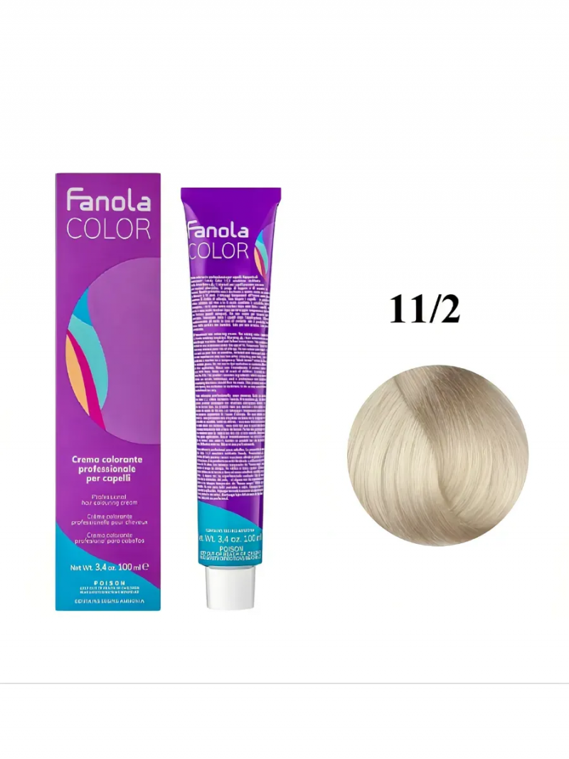 11.2 Fanola Фанола Крем-краска для волос 100 мл.