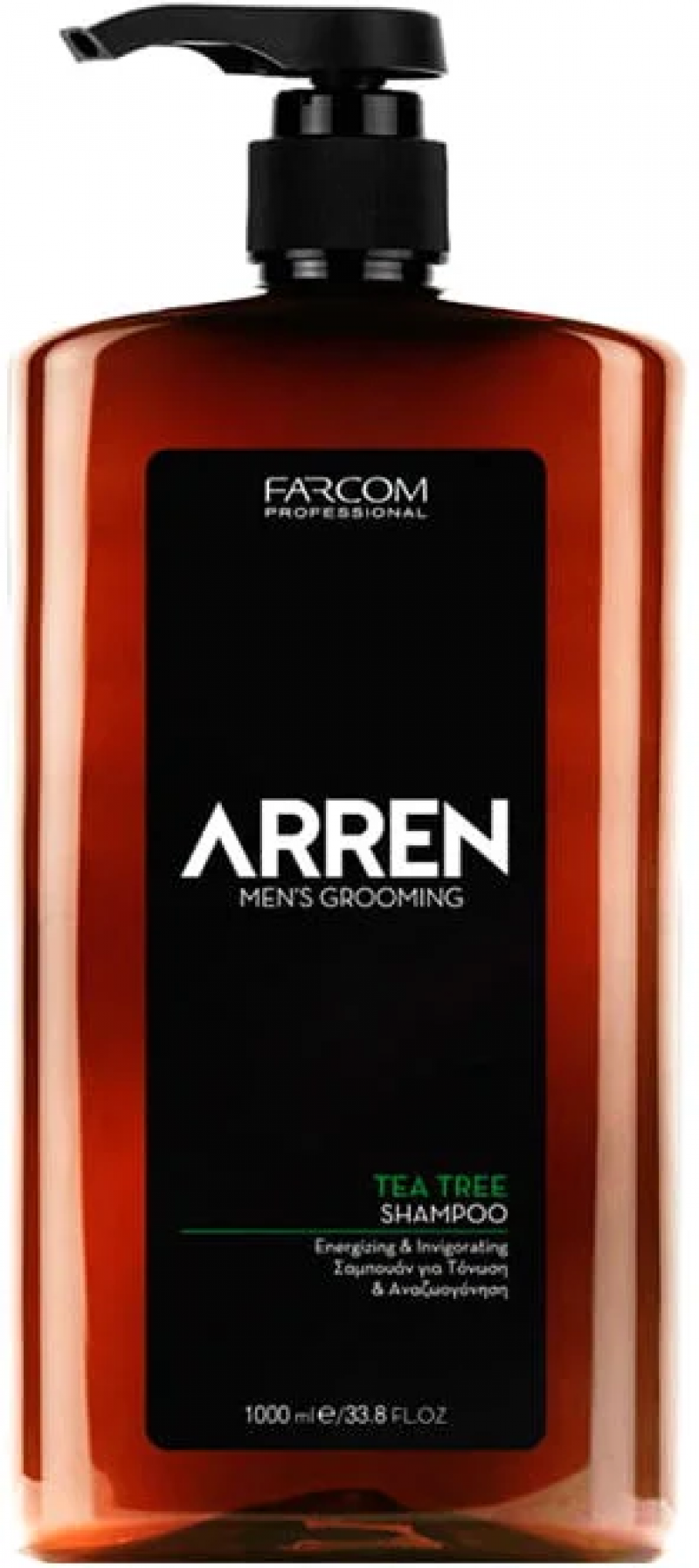 Farcom Фарком Professional ARREN Шампунь для волос TEA TREE с маслом чайного дерева, 1000 мл