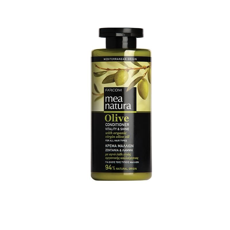Farcom Фарком MEA NATURA Olive Кондиционер с оливковым маслом для всех типов волос 300 мл.