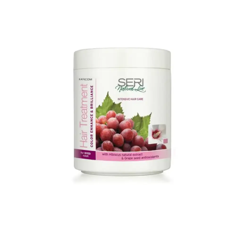 Farcom Фарком Professional Seri Natural Line Маска с экстрактами гибискуса и винограда 1000 мл