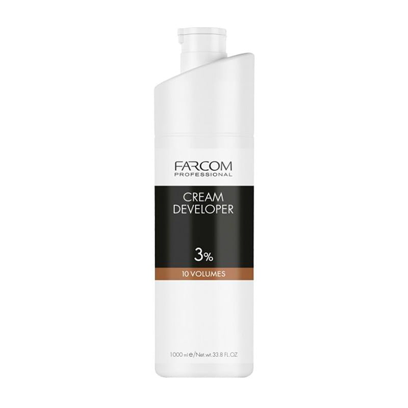 Farcom Фарком Professional Окисляющий крем / Cream Developer 3%/10 VOL 1000 мл.