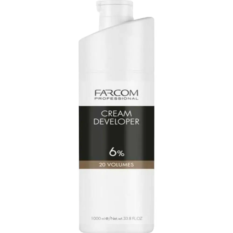 Farcom Фарком Professional Окисляющий крем / Cream Developer 6%/20 VOL 1000 мл.