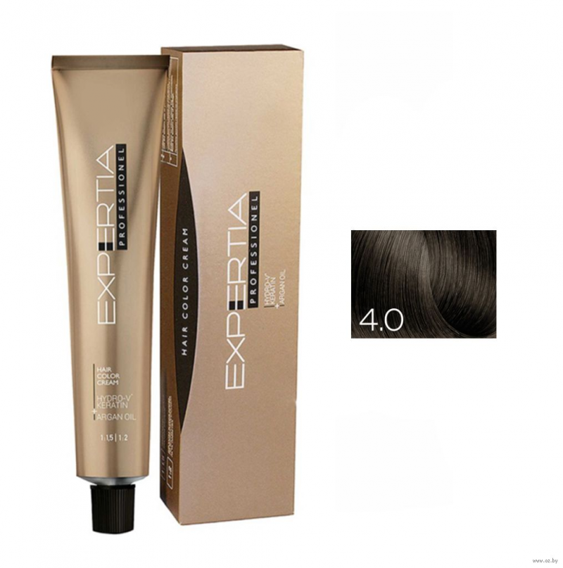 4.0 FARCOM Фарком EXPERTIA PROFESSIONEL Крем-краска для волос/Hair Color Cream, 100 мл
