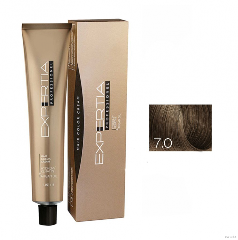 7.0 FARCOM Фарком EXPERTIA PROFESSIONEL Крем-краска для волос/Hair Color Cream, 100 мл