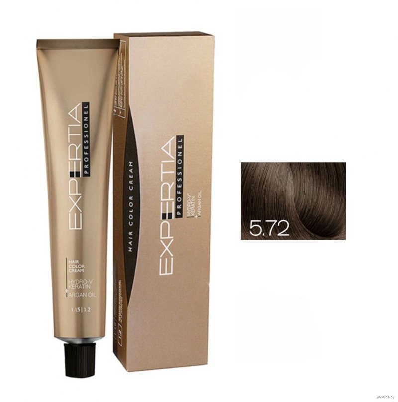 5.72 FARCOM Фарком EXPERTIA PROFESSIONEL Крем-краска для волос/Hair Color Cream, 100 мл