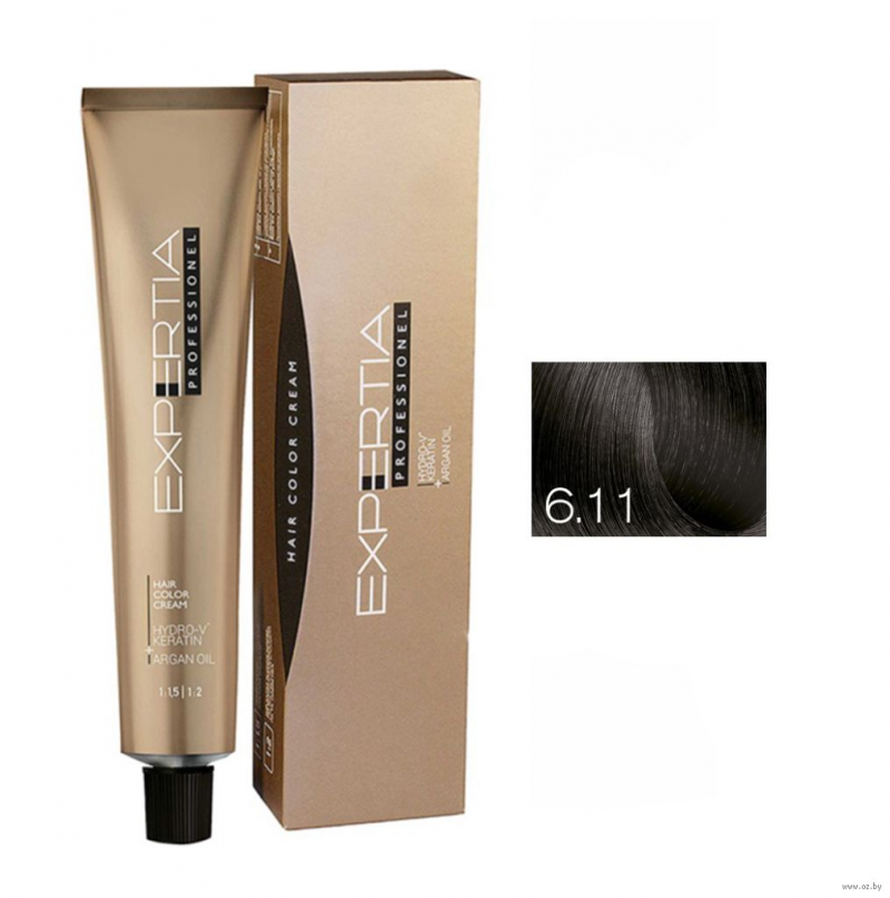 6.11 FARCOM Фарком EXPERTIA PROFESSIONEL Крем-краска для волос/Hair Color Cream, 100 мл