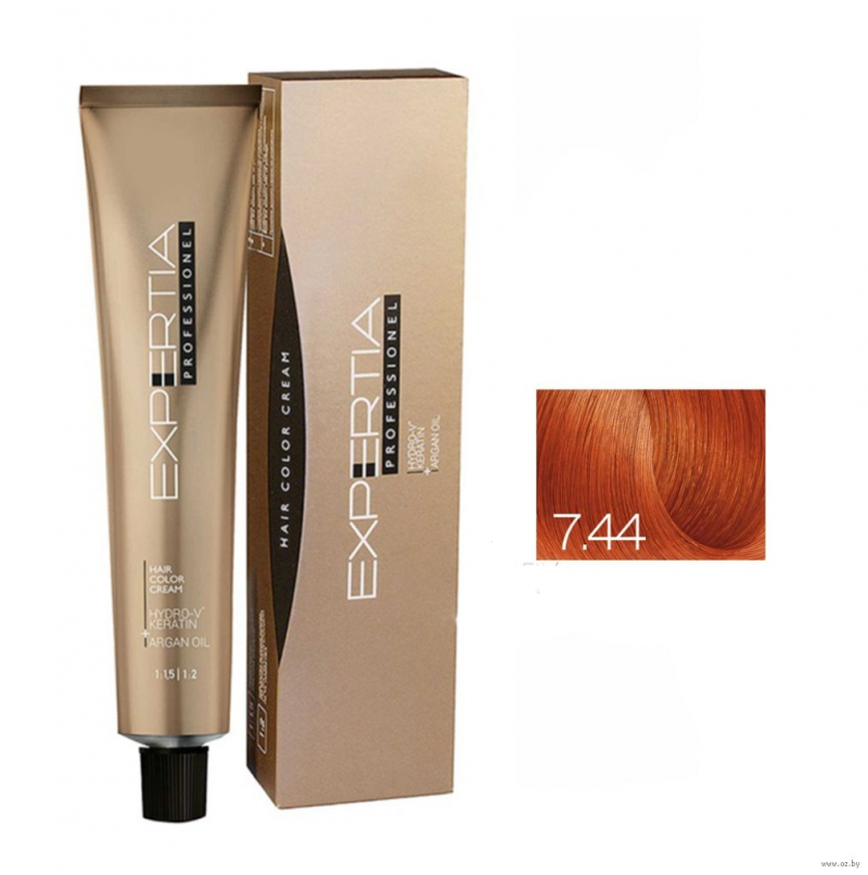 7.44 FARCOM Фарком EXPERTIA PROFESSIONEL Крем-краска для волос/Hair Color Cream, 100 мл