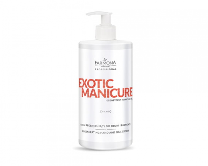 Farmona Фармона EXOTIC MANICURE SPA Восстанавливающий крем для рук и ногтей 500 мл.