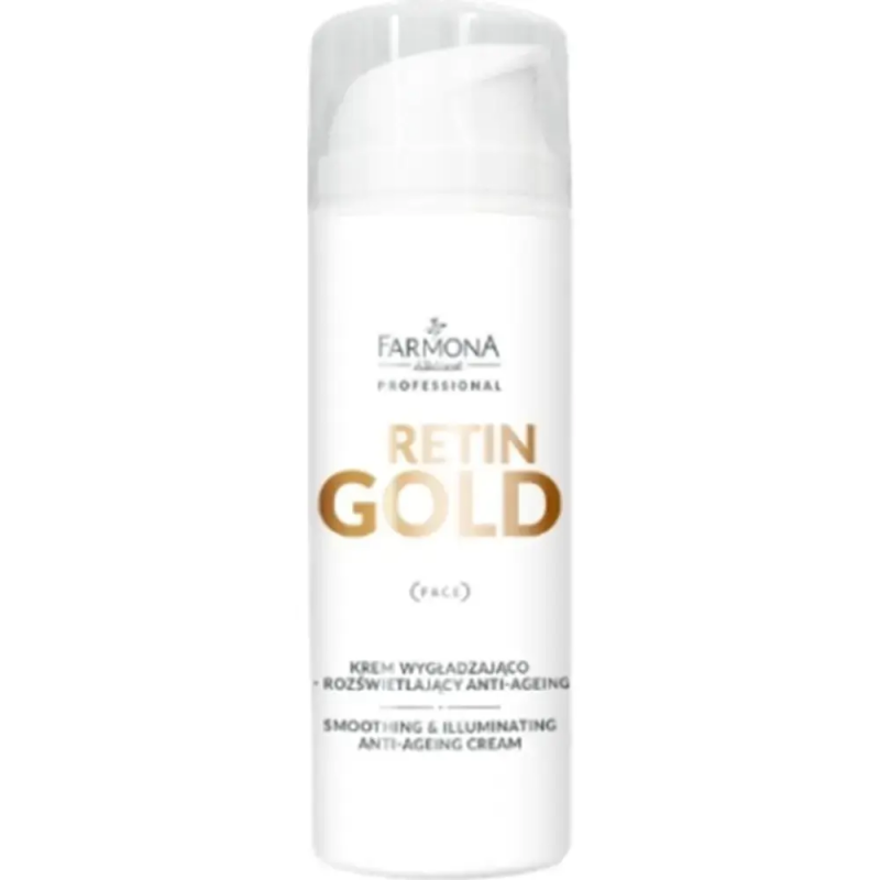 Farmona Фармона RETIN GOLD Разглаживающий и выравнивающий тон крем anti ageing 150 мл