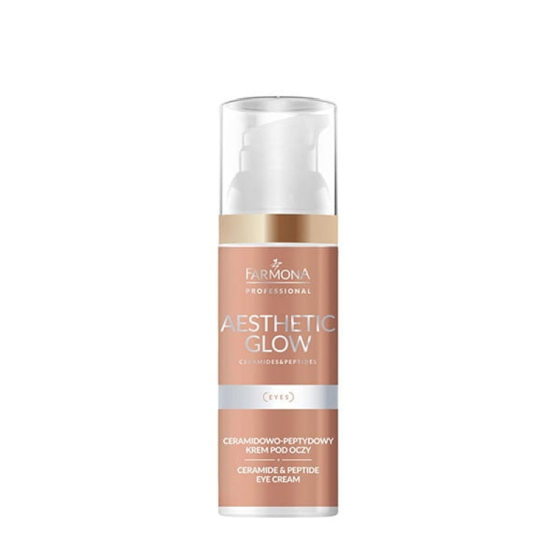 Farmona Фармона AESTHETIC GLOW Крем для кожи вокруг глаз с керамидами и пептидами, 50 мл