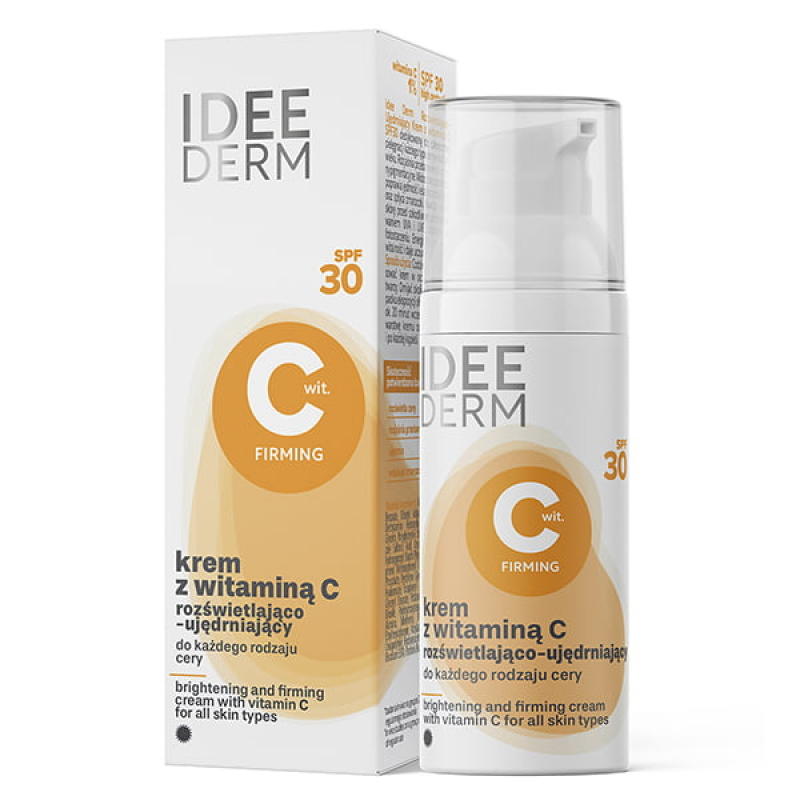 Farmona Фармона IDEE DERM Осветляющий и укрепляющий крем для лица с витамином С, SPF 30, 50 мл