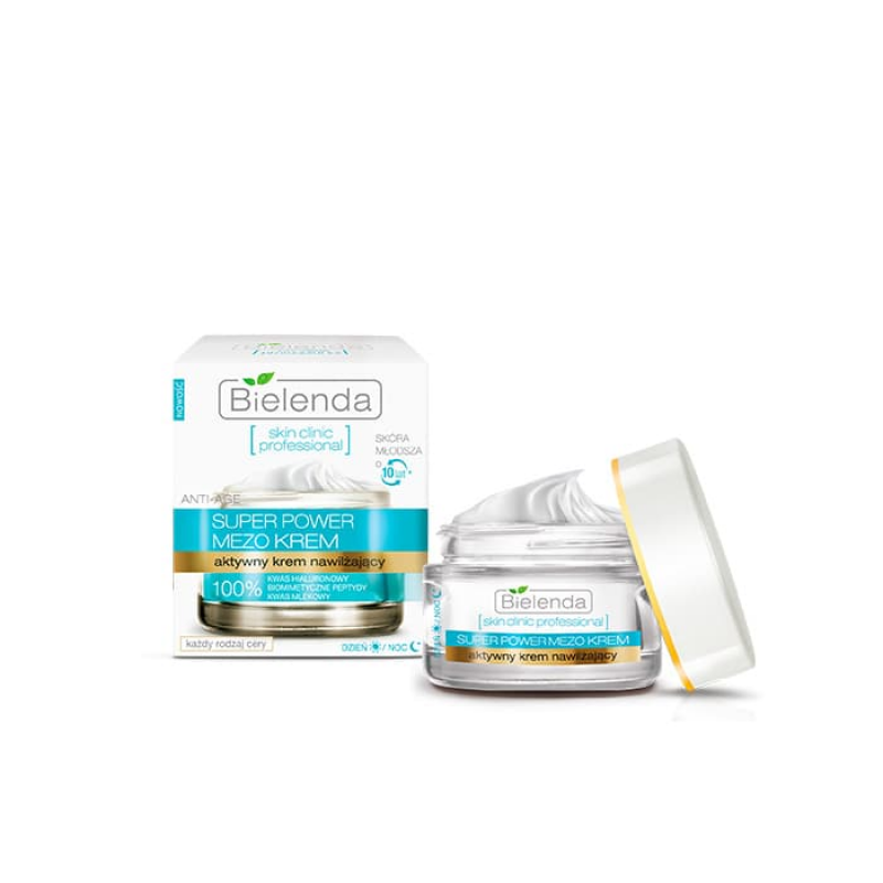 BIELENDA Биленда SKIN CLINIC PROFESSIONAL Увлажняющий крем для лица день/ночь 50 мл