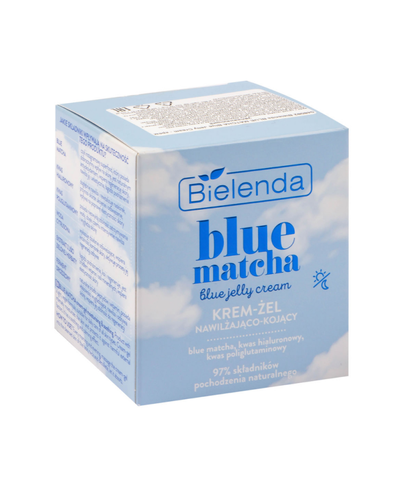 BIELENDA Биленда BLUE MATCHA Blue Cloud Cream - крем увлажняющий балансирующий, 50 мл
