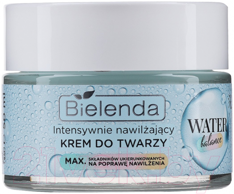 BIELENDA Биленда WATER BALANCE Интенсивно увлажняющий крем для лица, 50 мл