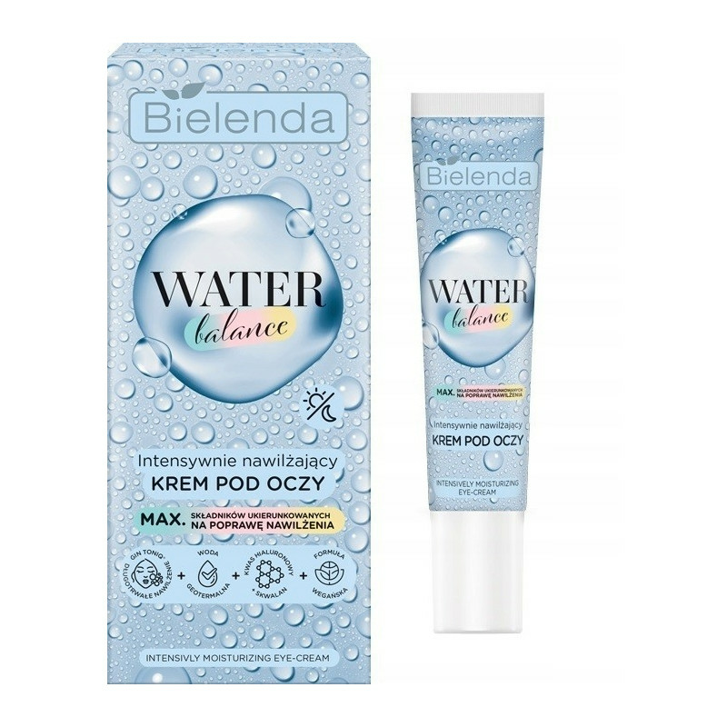 BIELENDA Биленда WATER BALANCE Интенсивно увлажняющий крем вокруг глаз, 15 мл