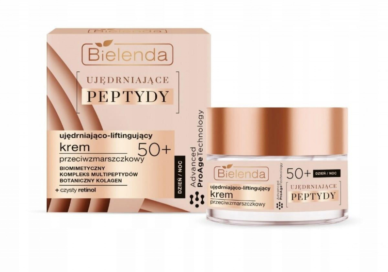 BIELENDA Биленда FIRMING PEPTIDES Укрепляющий и подтягивающий крем п/морщин с пептидами 50+, 50 мл